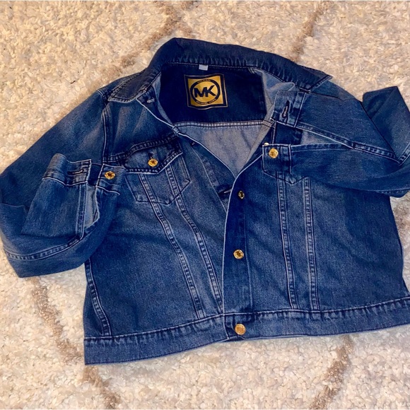 Like NEW! Michael Kors Jean Jacket - Picture 2 of 7